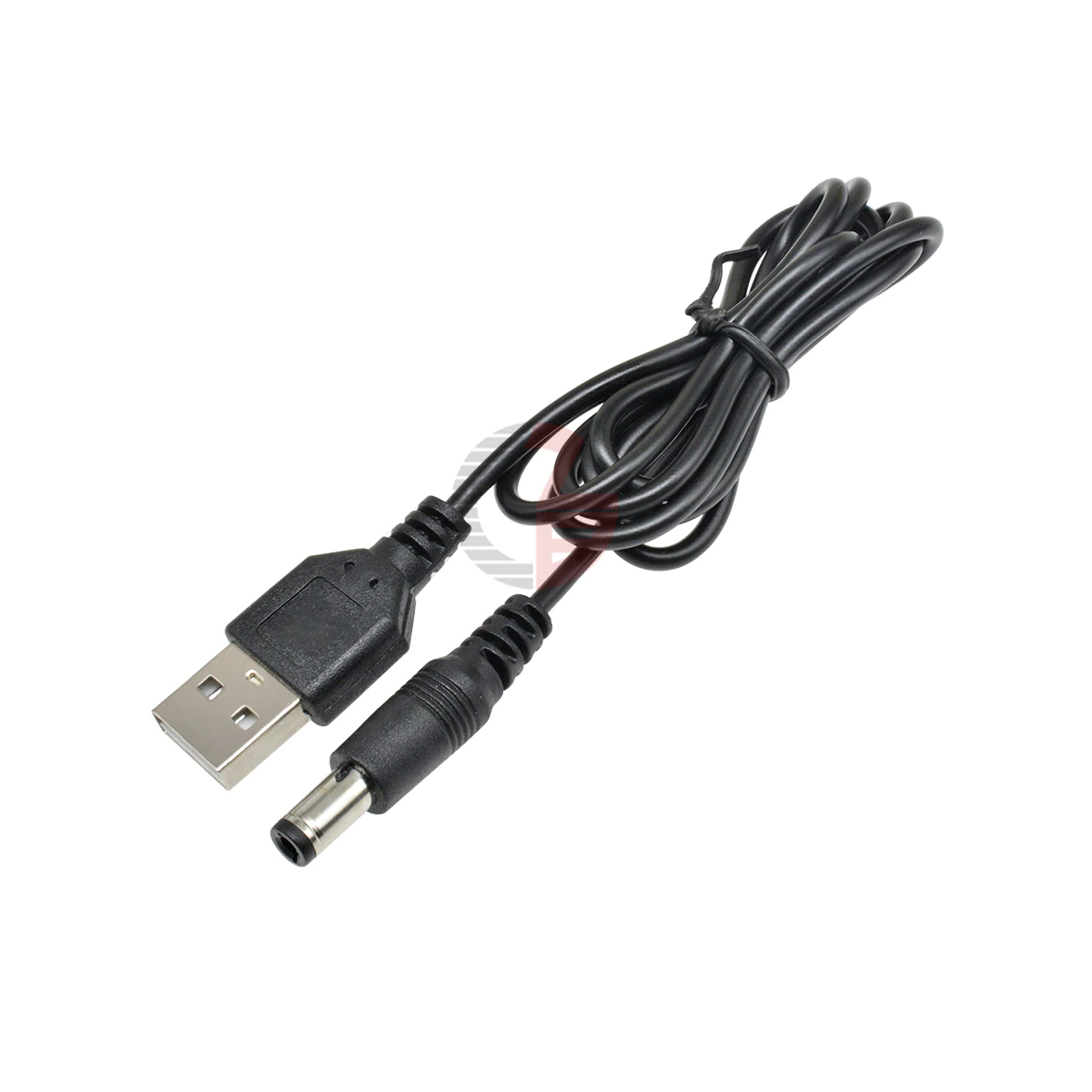 Cable sạc USB ra jack đầu tròn 5.5mm(như hình)