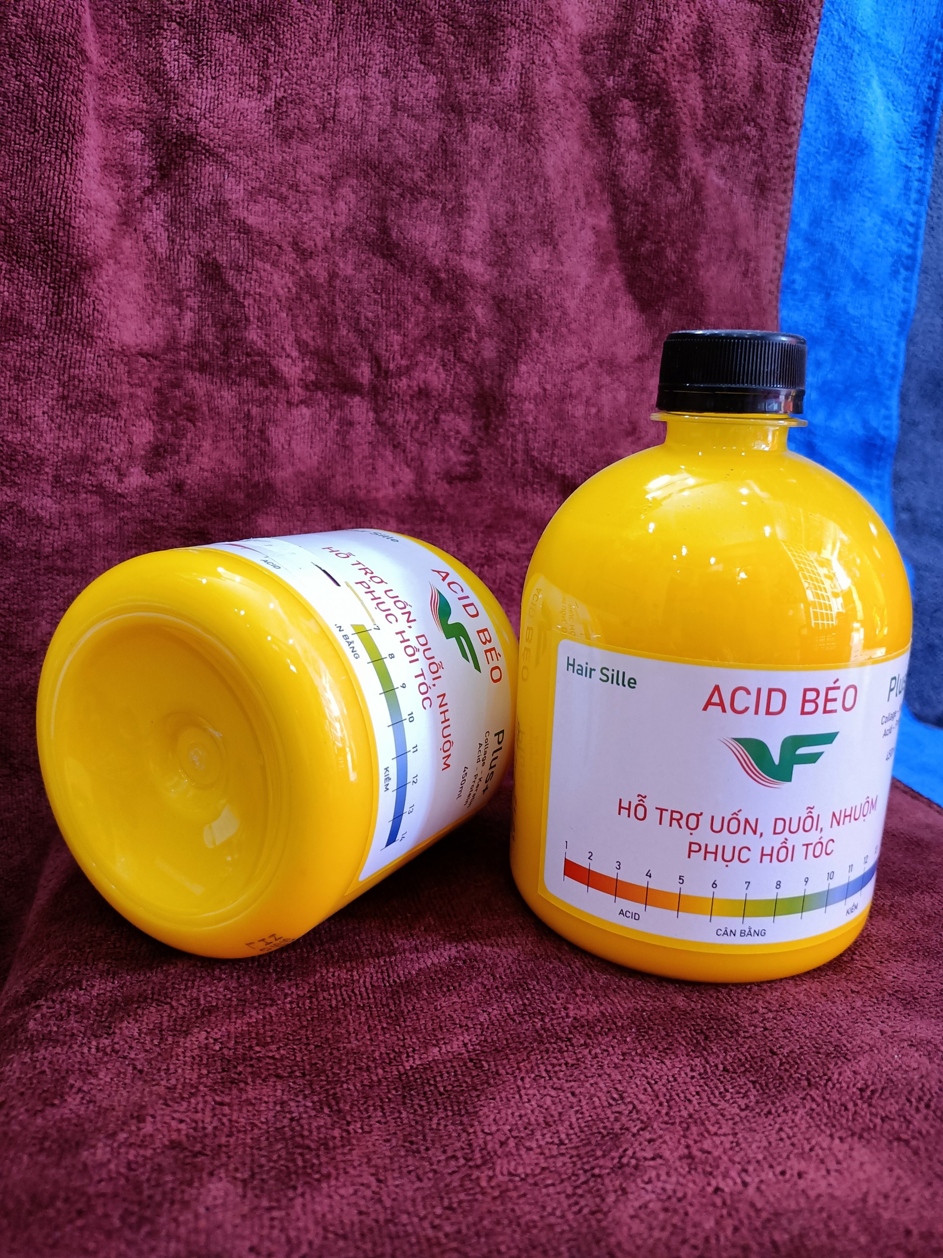 450ml Axit béo phục hồi tóc mềm hóa quá tay