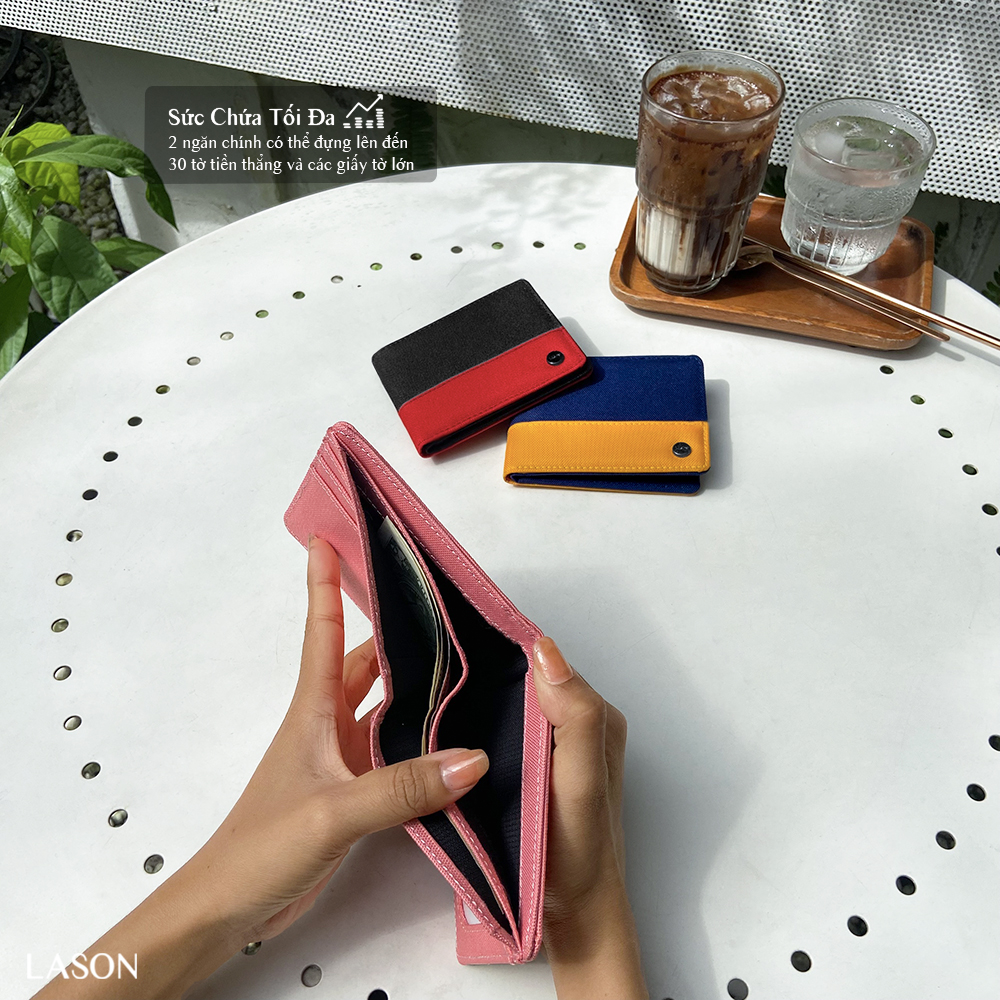 Ví DOLANTO BRAND® Triple Wallet - Ngang