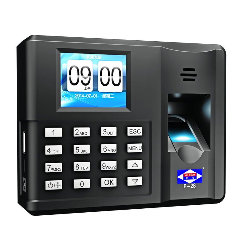 Máy Chấm Công Quét Vân Tay Mini Elitek 6699