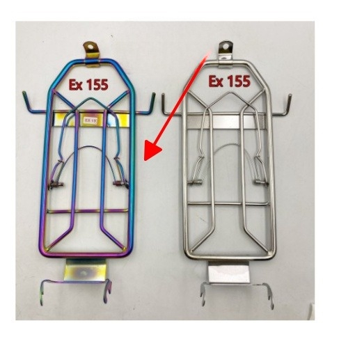 BAGA THÉP 10 LY EXCITER 150 / 155 (Lượn giữa trước Ex150 / 155 các màu)