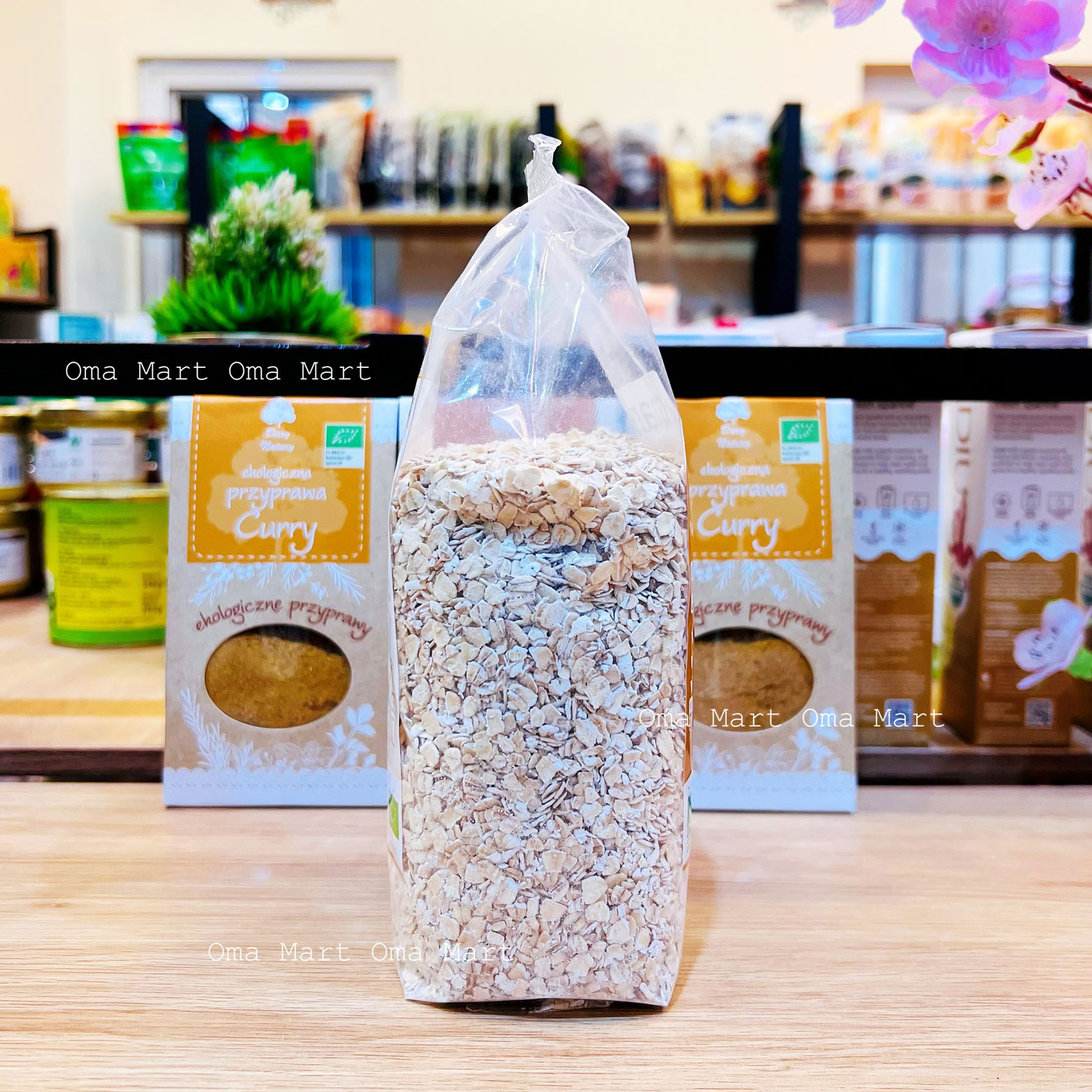 Oats rolled thin organic MARKAL 500g