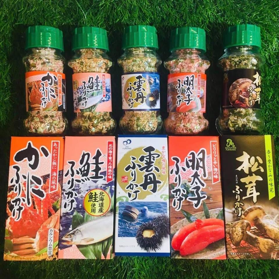 Furikake vị Tôm - Gia vị rắc cơm Nhật Bản