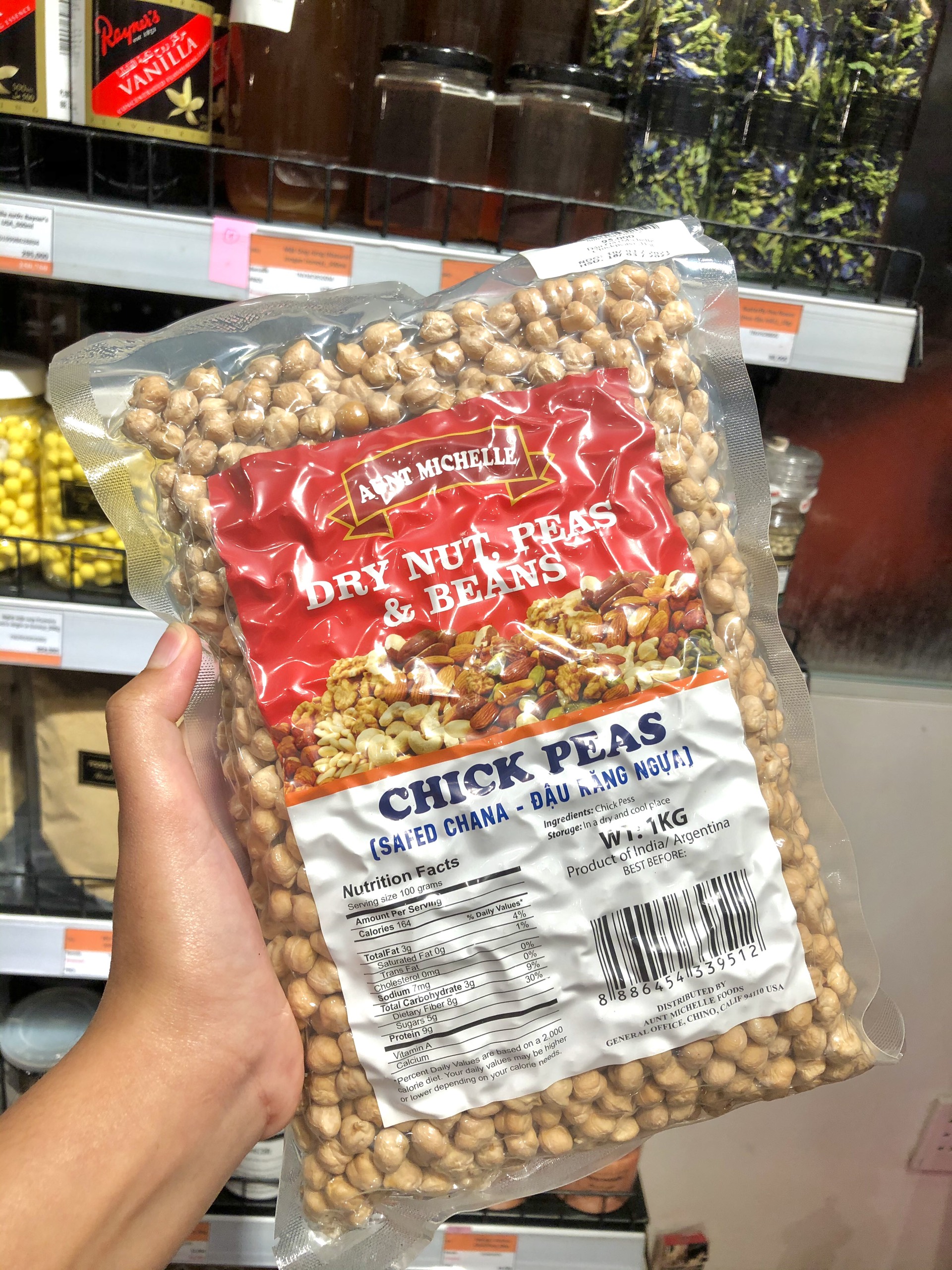 Đậu Gà-MICHELLE CHICKPEAS 1Kg The Nuts Valley