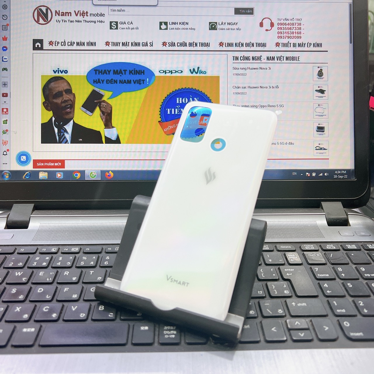 Nắp lưng Vsmart Joy 4 new BVSM441