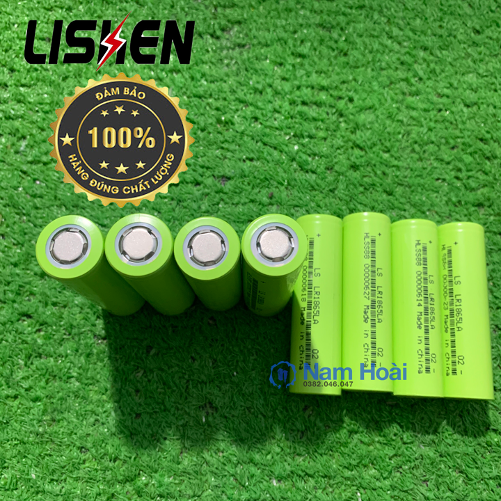 [HCM]Cell pin 18650 Lishen 2000mah-10C (Xả 20A)