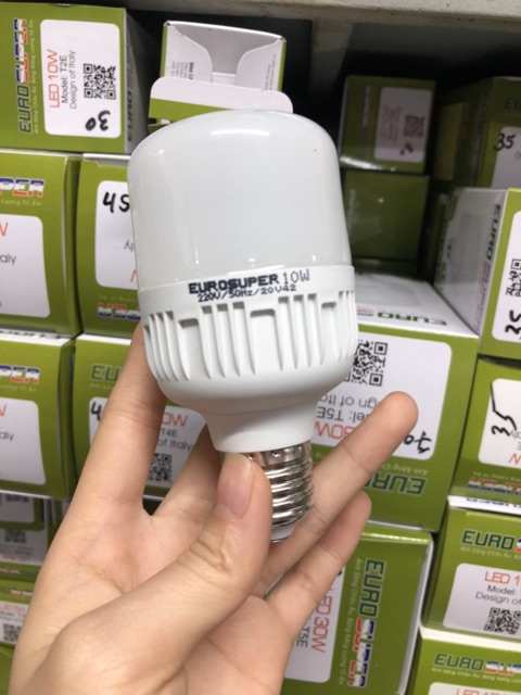 Bóng Led Trụ Euro 10W Siêu Sáng