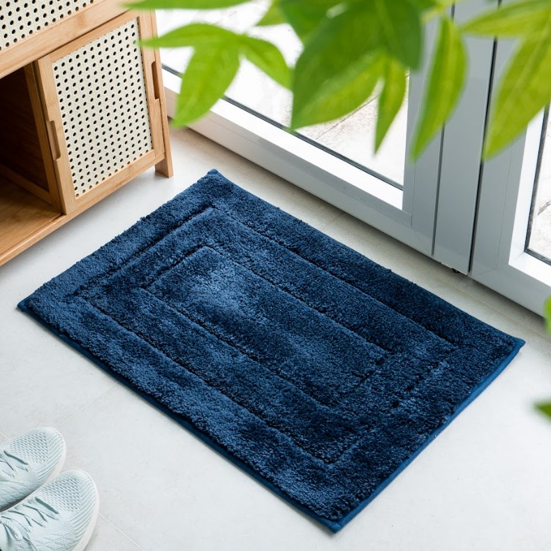 Thảm Cotton Len Siêu Thấm Chống Trơn Trượt Mềm Mịn