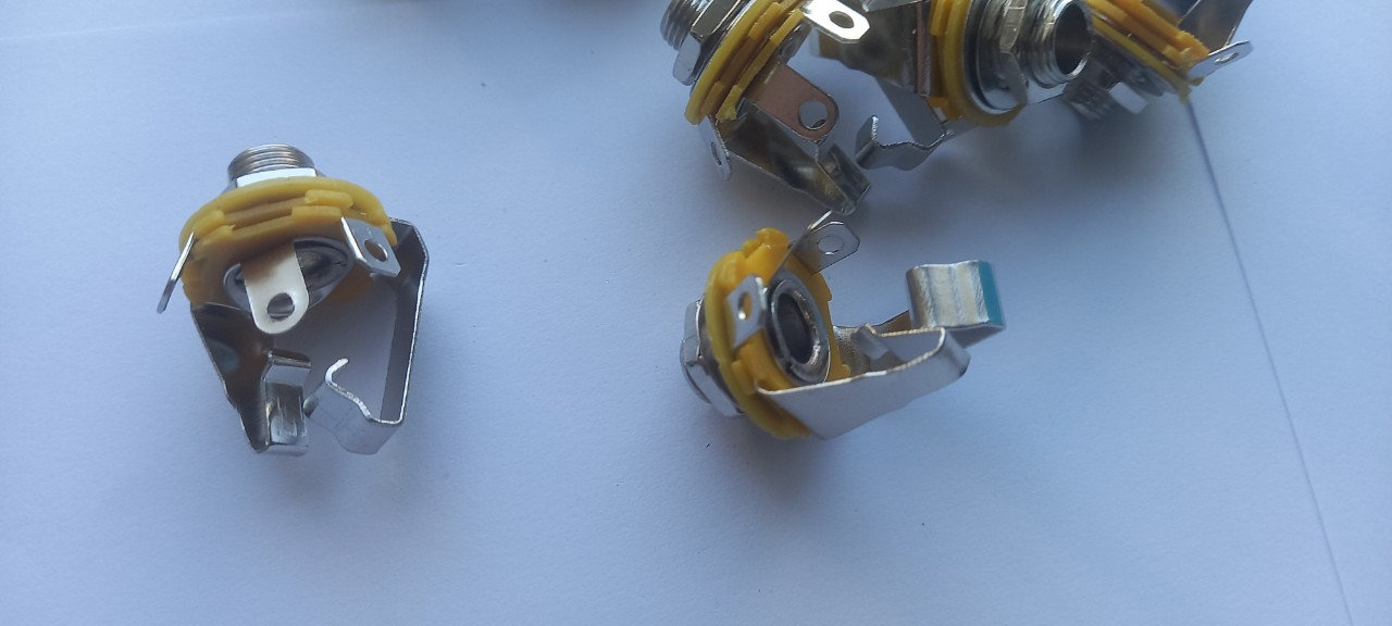 Jack 6 ly 6.5/6.35mm cái Stereo gắn vỏ thùng