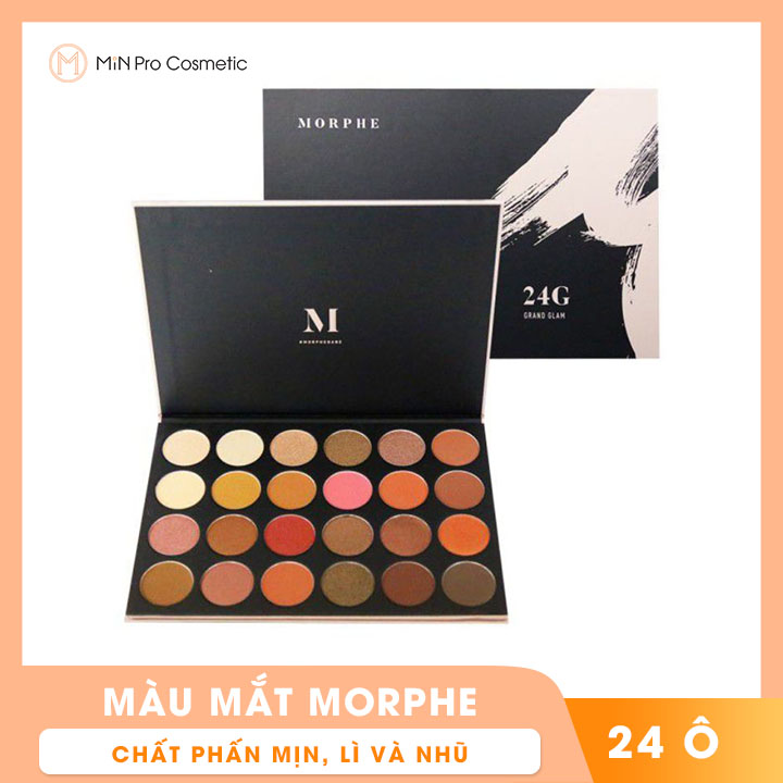 Bảng màu mắt Morphe 24G Grand Glam Eyeshadow Palette 24 ô