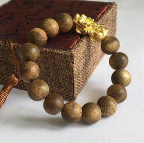 Bracelets agarwood Wood mix maidservant retired feng shui bating fortune transmitter buds + carrying case high-end