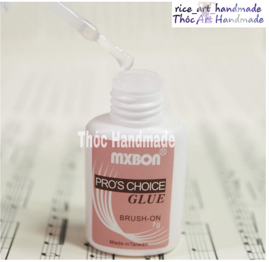 [Thóc Handmade] Keo dán móng giả (nailbox) , đính đá mxbon