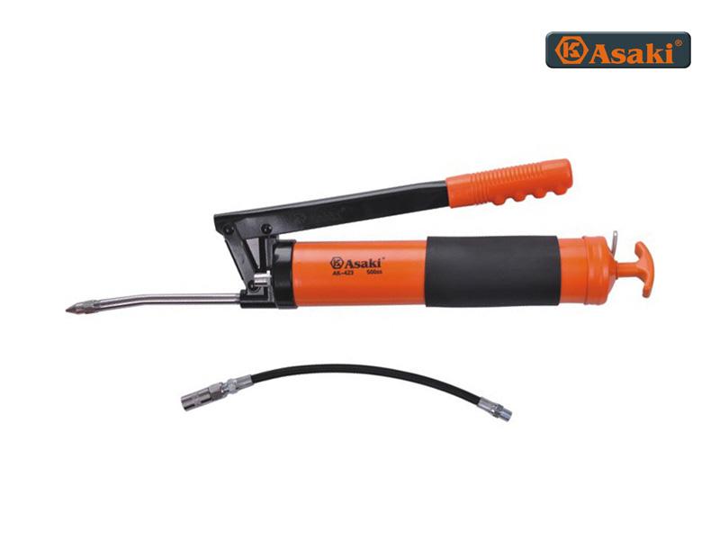 Bơm mỡ Asaki AK-423 C2-500cc (Cam)