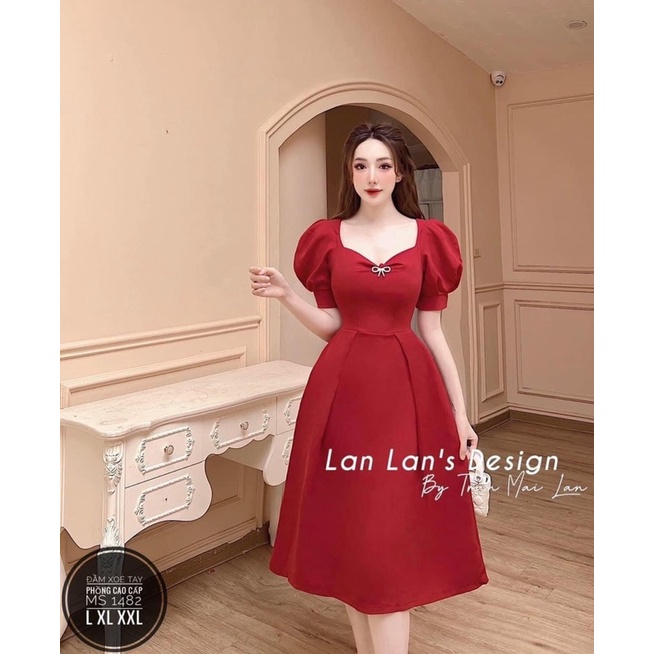 Đầm thiết kế đi tiệc bigsize 55-90ký( 1019)