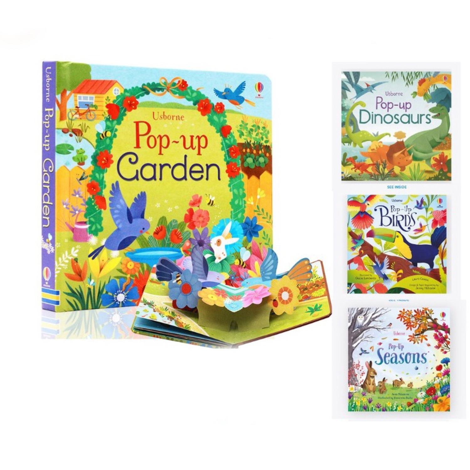 [Tiếng Anh cho bé] Series đồ chơi dạng Pop-up 3D của Usborne dành cho bé