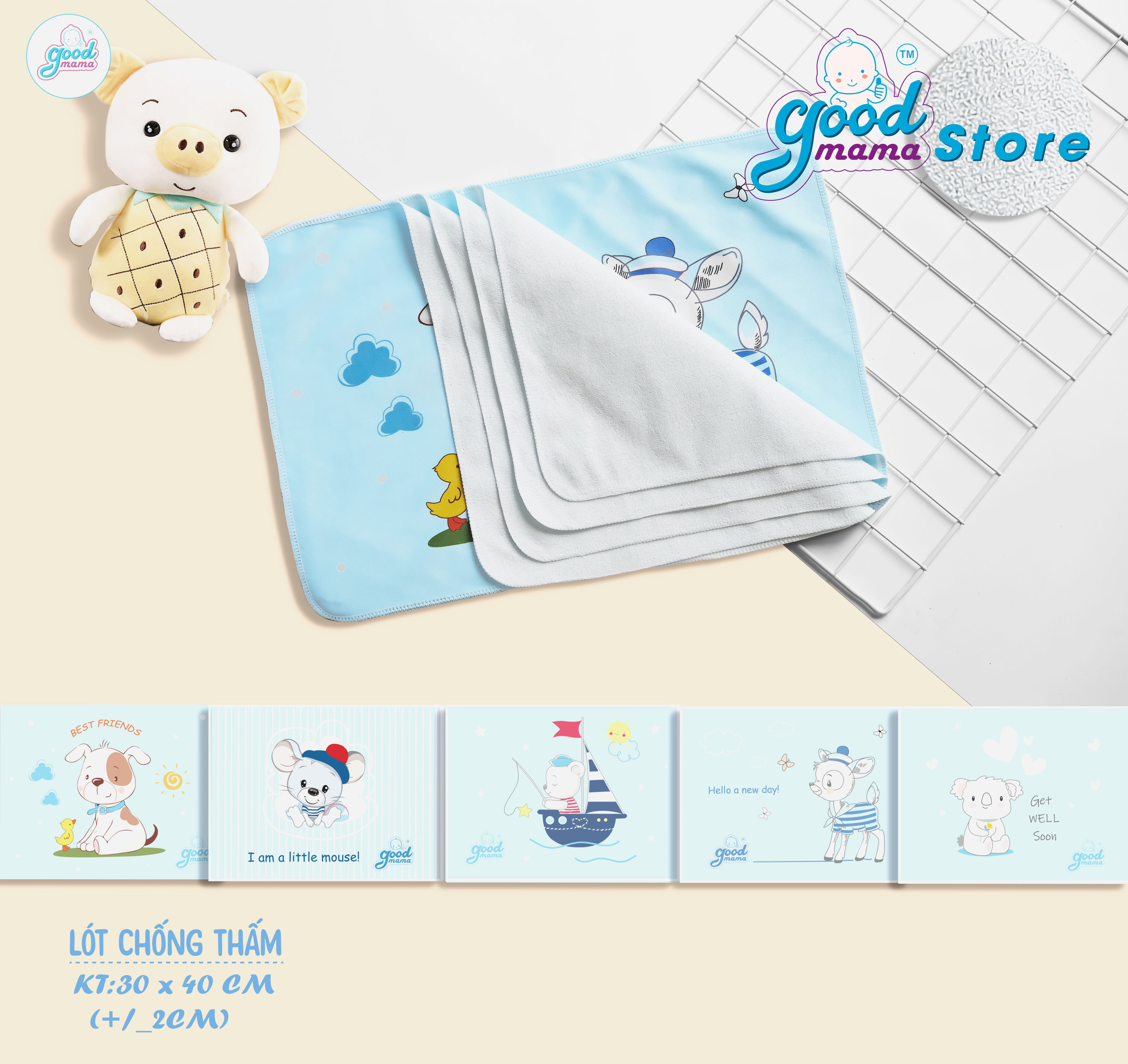 5 Tấm lót mông chống thấm GOODMAMA size 30x40