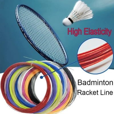 SRNGZ 10M Nylon Elasticity Tennis Strings Tennis Racket Line Racket Line Badminton