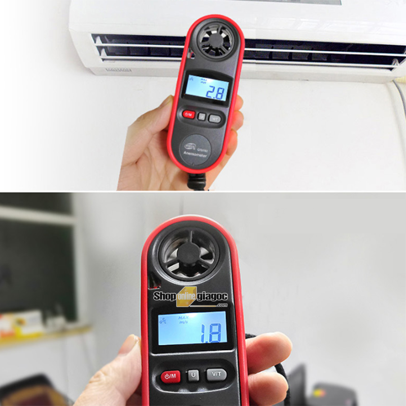 [HCM] Máy Đo Tốc Độ Gió Cầm Tay GT8163
