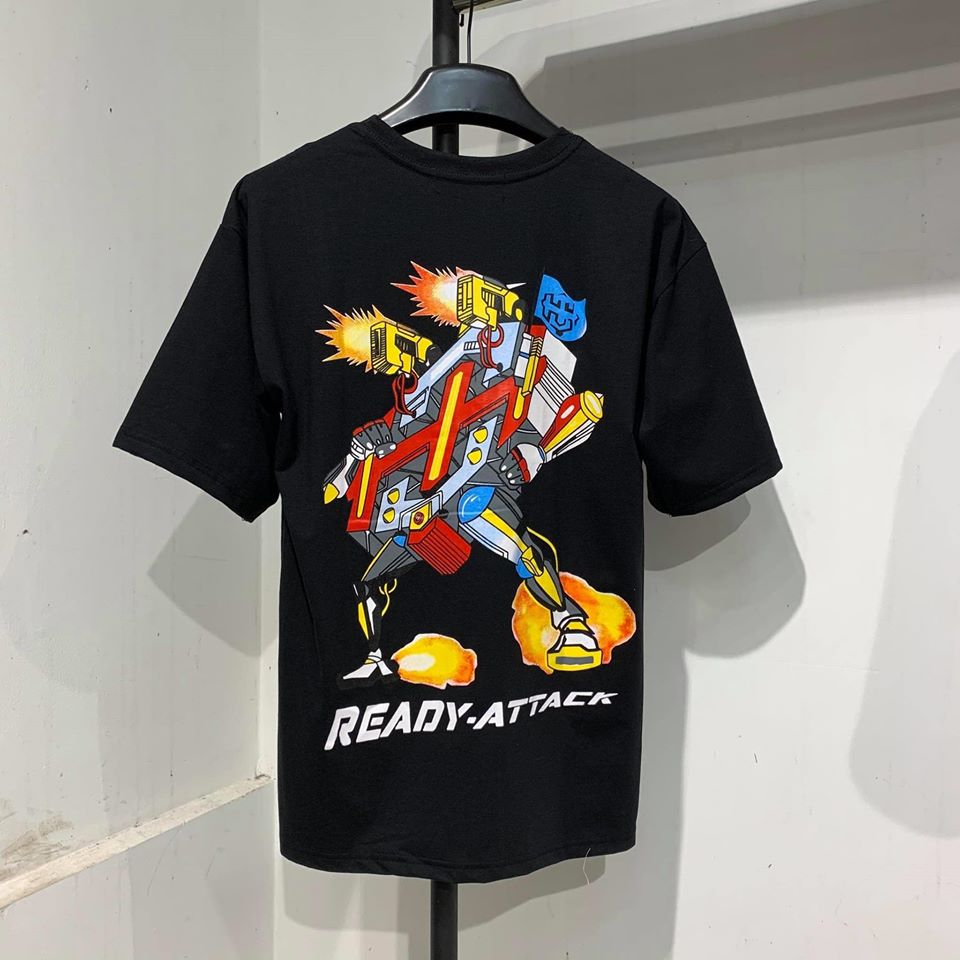 [YoloBoutique] ÁO THUN ROBOTEON UNISEX (ĐEN)