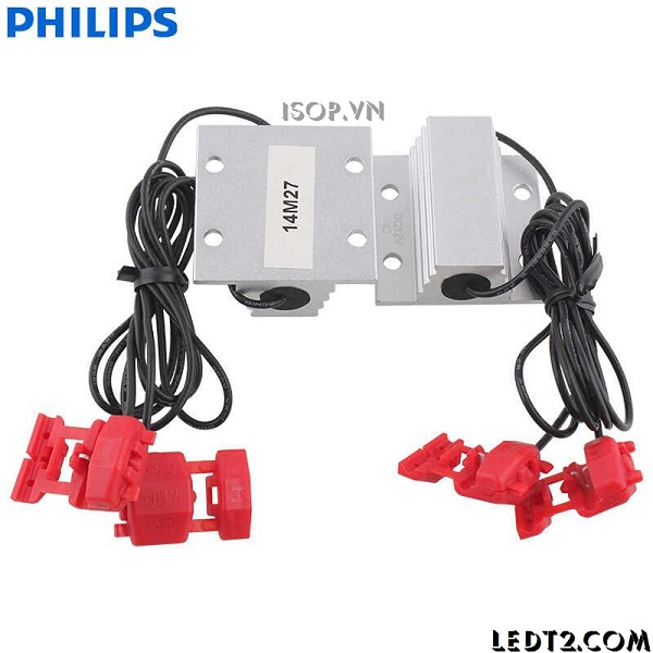 [LEDT2 ISOP] Bộ Philips LED CANbus Adapter 5W và 21W [Số lượng: 1 cặp]