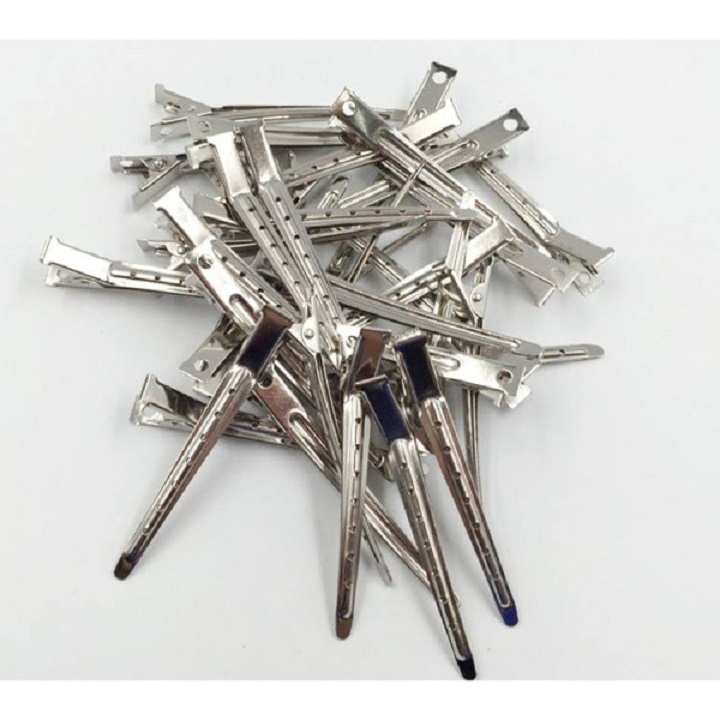 kẹp tóc inox định hình tóc sóng (12 cái)