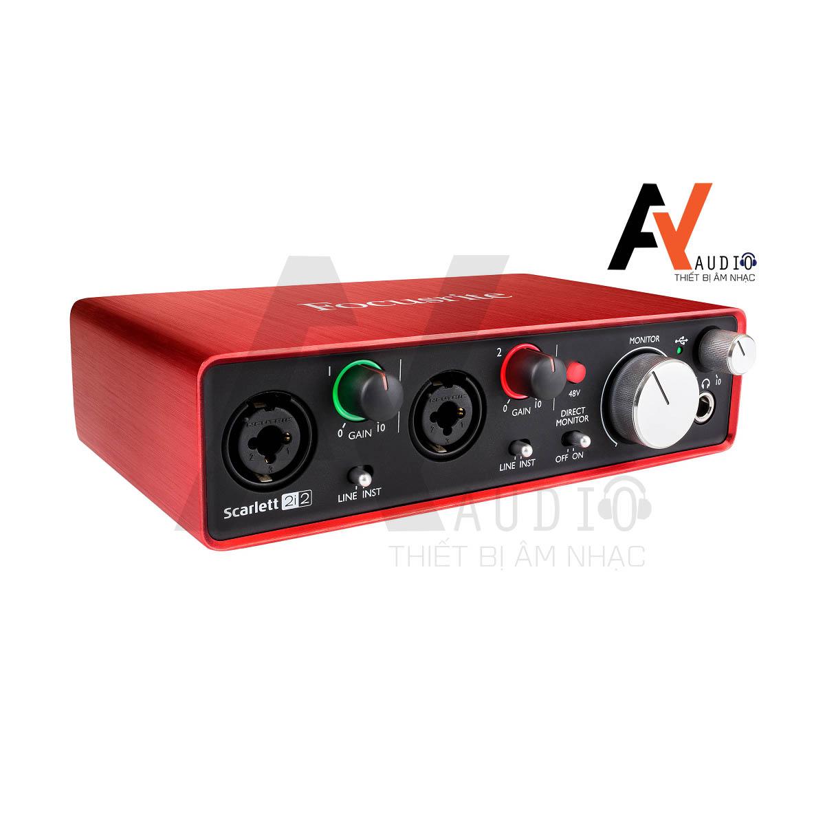 Focusrite Scarlett 2i2 (2nd Gen)