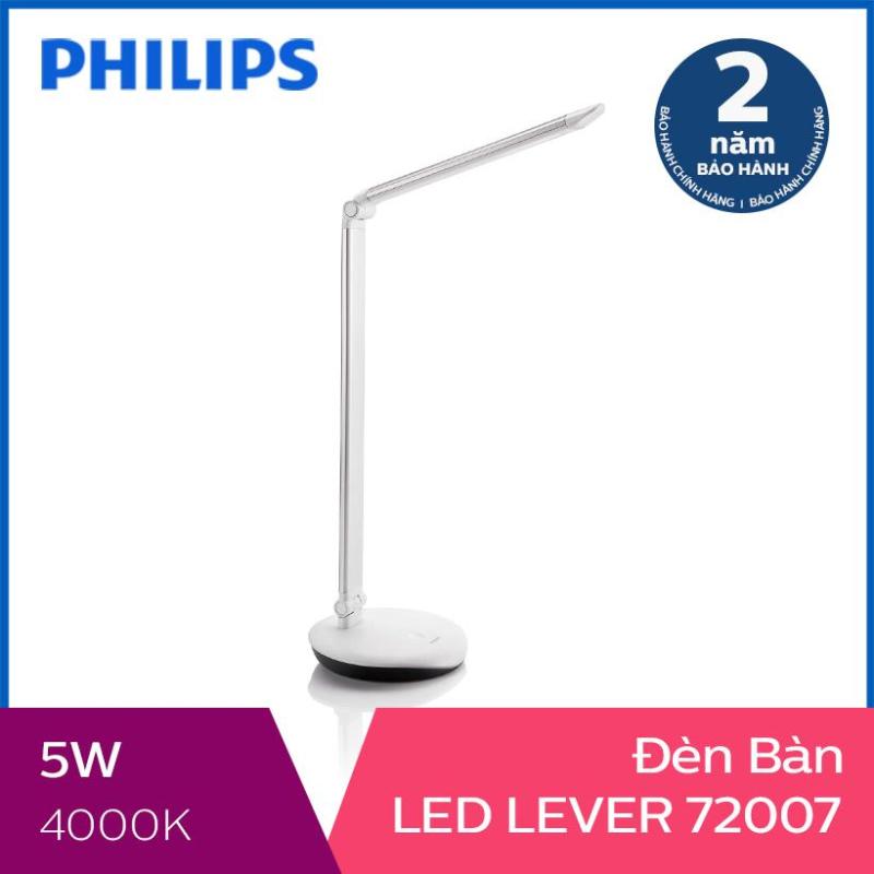 Đèn bàn Philips LED Lever 72007 5W