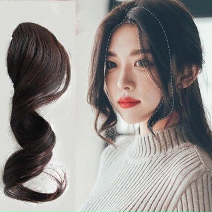 TÓC GIẢ MÁI XOĂN DÀI DỄ THƯƠNG
