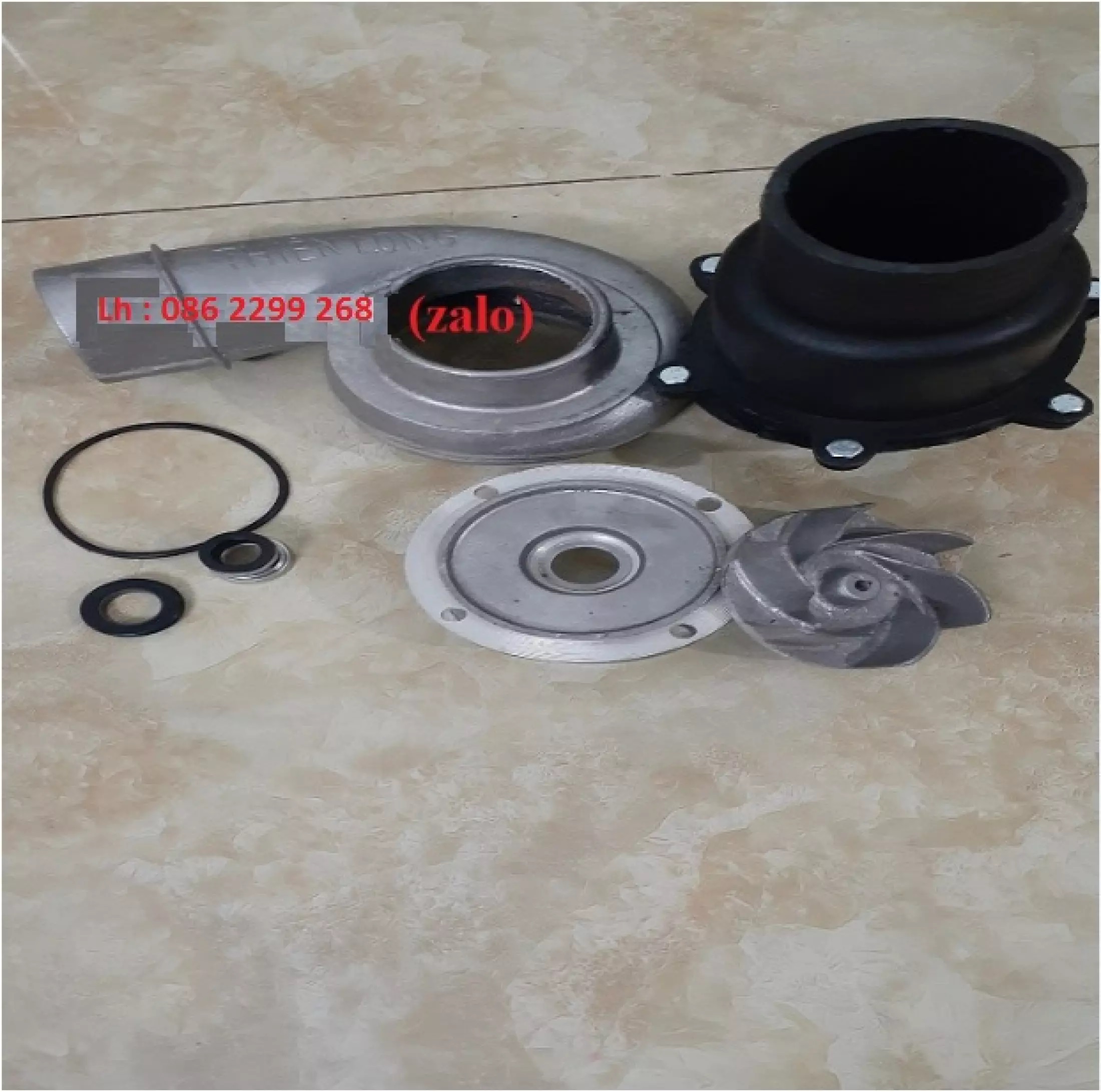 bộ sên bơm nước ống 76mm