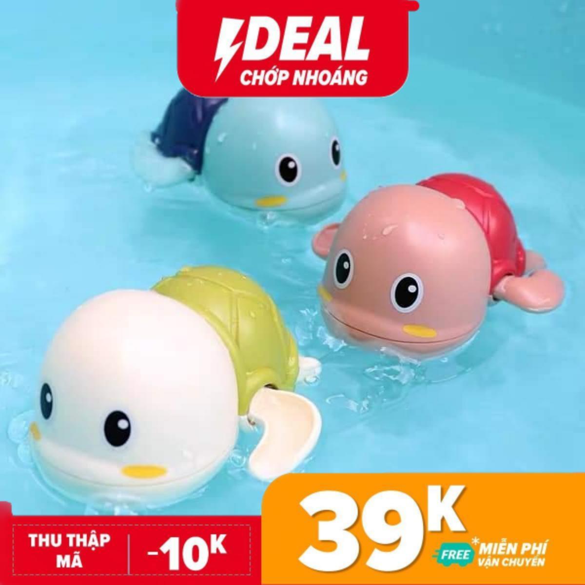 Đồ chơi nhà tắm rùa bơi vặn cót - Niki Store