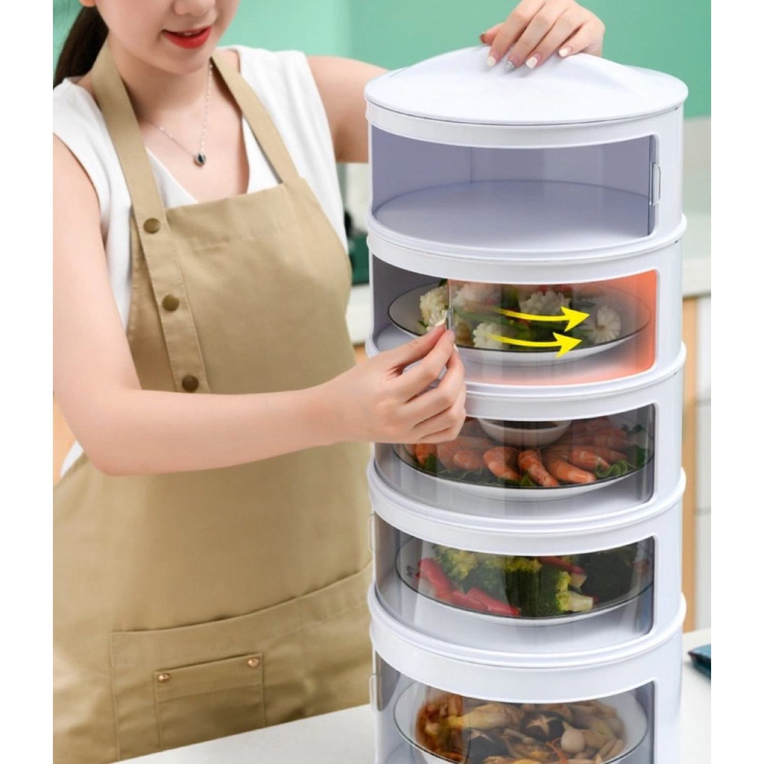 Lồng Bàn Giữ Nhiệt Thế Hệ Mới - BIBI HOME