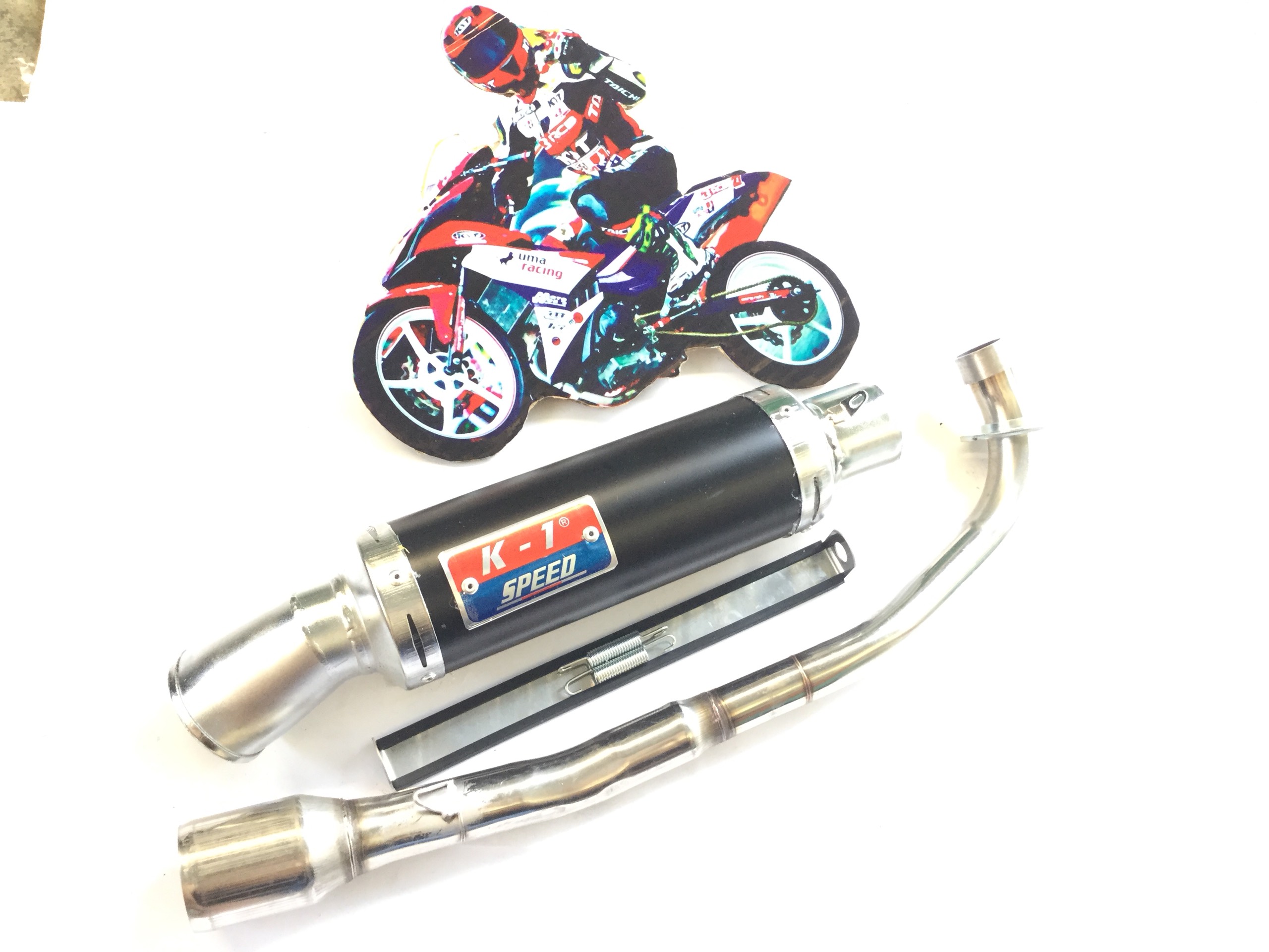 Pô độ k1 màu đen - cả cổ lắp wave 50 100 + dream + cúp