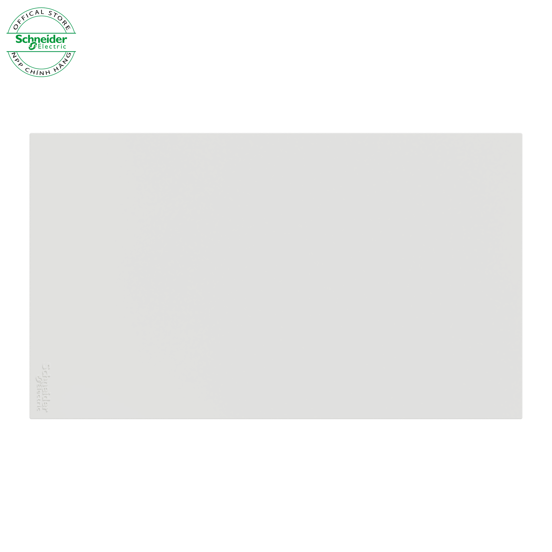 Mặt che trơn - Size L - Dòng AvatarOn A - Schneider Electric - M3T01BP_WE