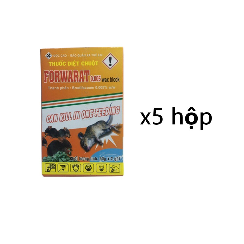 Thuốc diệt chuột forwarat 0.005% - sử dụng ngay không cần trộn mồi an toàn cho người và vật nuôi -