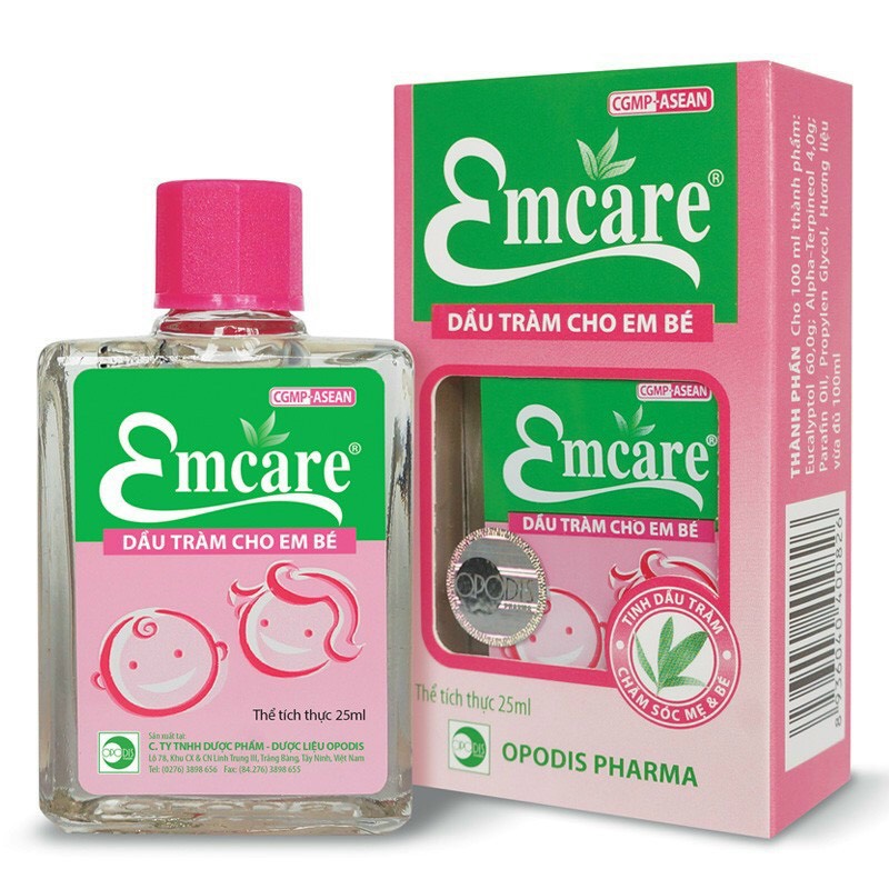 Dầu tràm cho bé Emcare 25ml