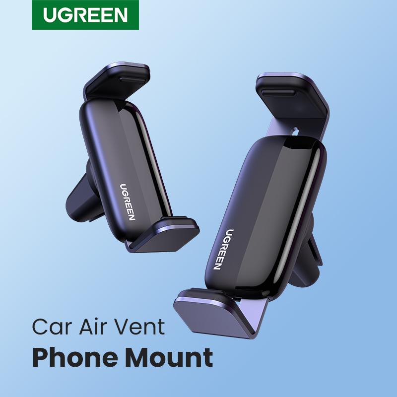 UGREEN 1pc Air Vent Car Phone Holder Cell Phone Stand for 4.7-7.1 Inches foriPhone 14 Plus/iPhone 15 14 Pro Max 13 Pro Max, 12 Pro Max Xiaomi Redmi 10 11 Huawei Cell Phone bracket In Car For iPhone 14 Plus/iPhone 14 Pro Max 11 Samsung