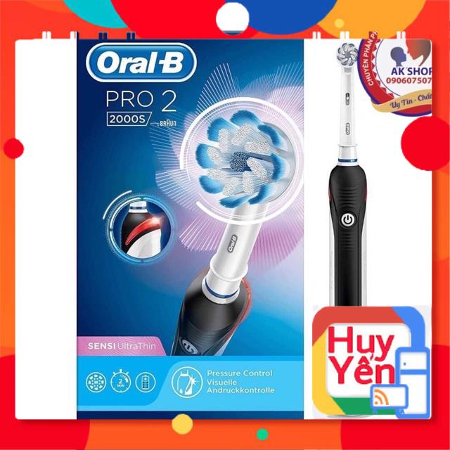 Bàn chải điện Oral b Pro 2 2000s - Made in Germany