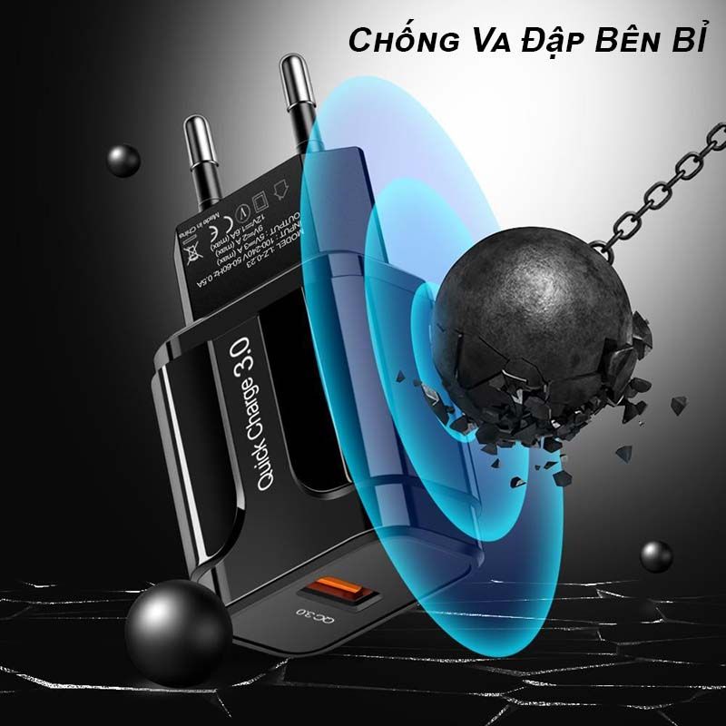 Củ sạc nhanh 18W giá rẻ