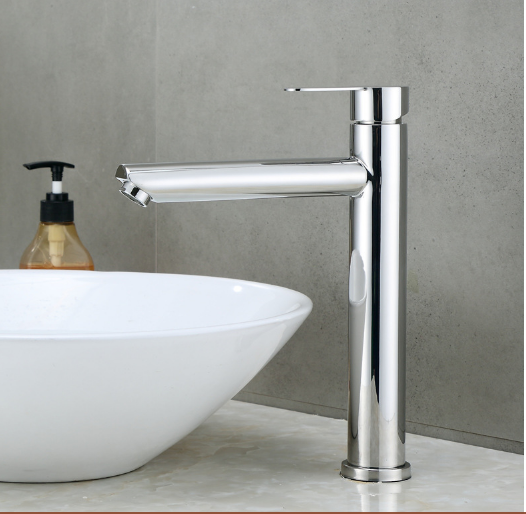 Vòi lavabo nóng lạnh cao 30cm