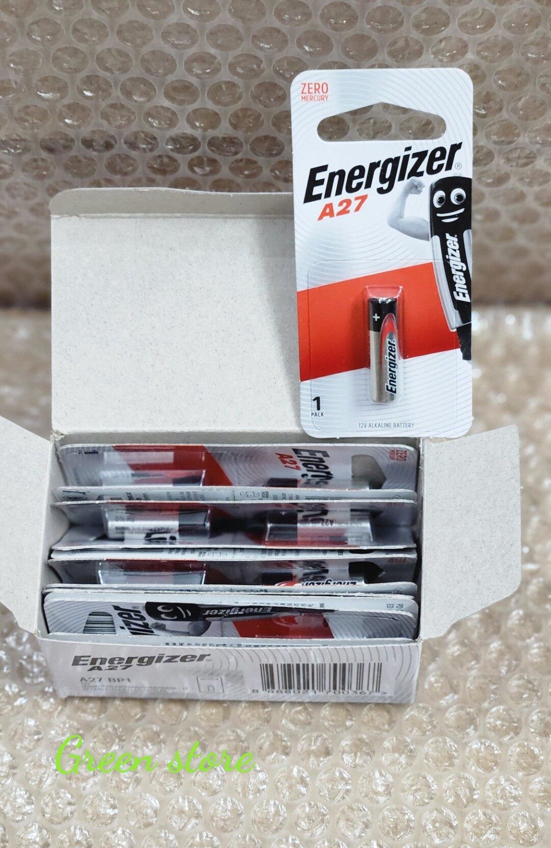 Pin A27 / 27A Energizer 12V Alkaline chính hãng chuyên dùng cho remote chống trộm, chuông cửa