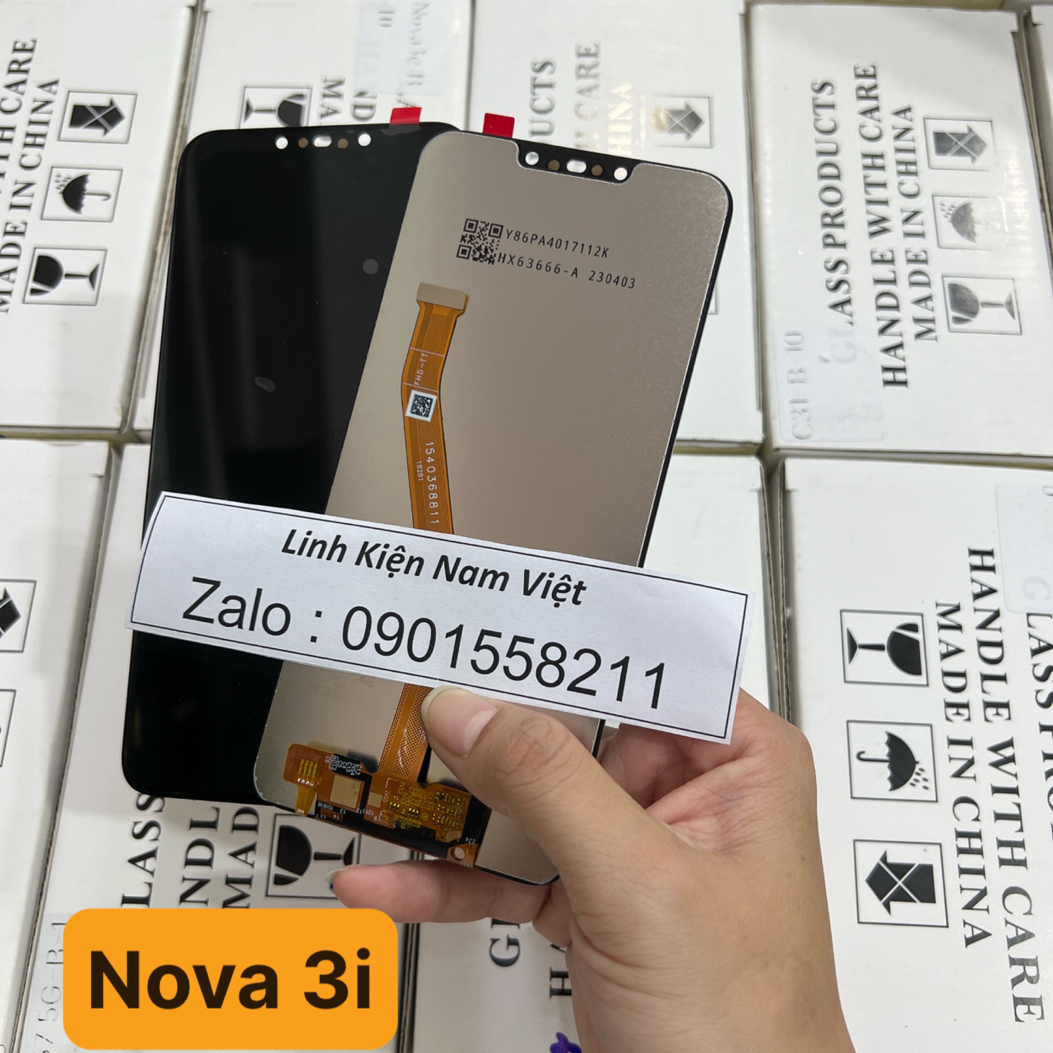 Màn hình Huawei Nova 3i / Nova 3 / Mate 20 lite / RNE-LX2 (Pinsen Origi) đen