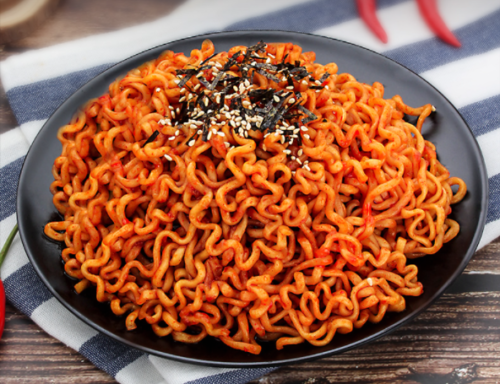 Mì trộn Ottogi gói mini nhiều vị (phô mai, BBQ, vị gà cay) 70g, 80g