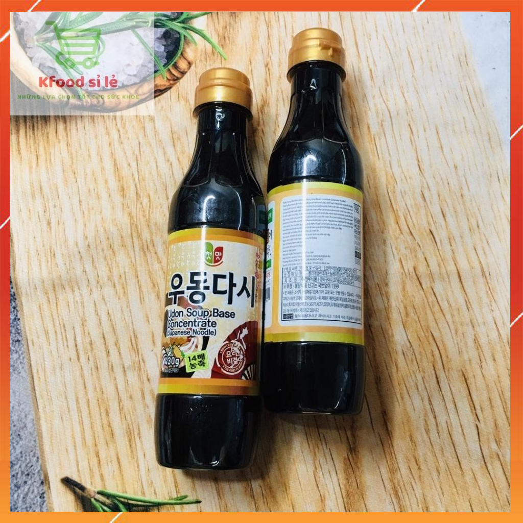 Nước sốt mì udon hàn quốc chungwoo 430g