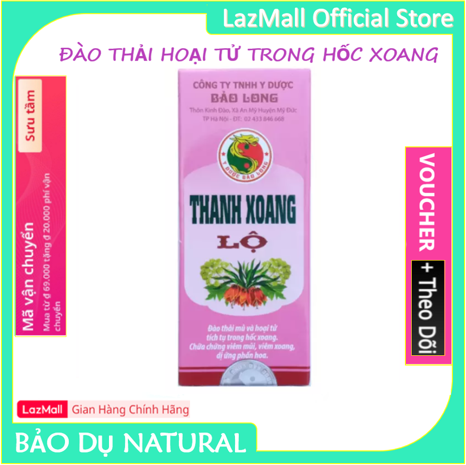 Thanh xoang lộ xịt viêm xoang viêm mũi dị ứng hiệu quả - Hàng Chính Hãng