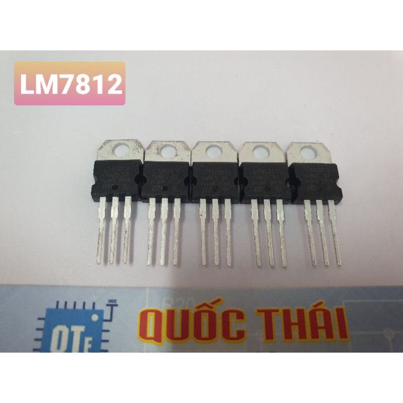 Combo 5 ic nguồn lm7812