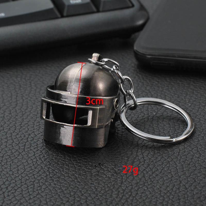Móc khóa vật phẩm đồ chơi mô hình game Mũ PUBG