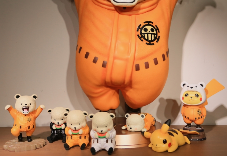Gấu Bepo mô hình nhân vật One Piece