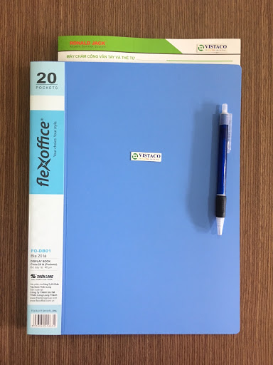 (1 Cái) Bìa 20 lá A4 Flexoffice FO-DB01