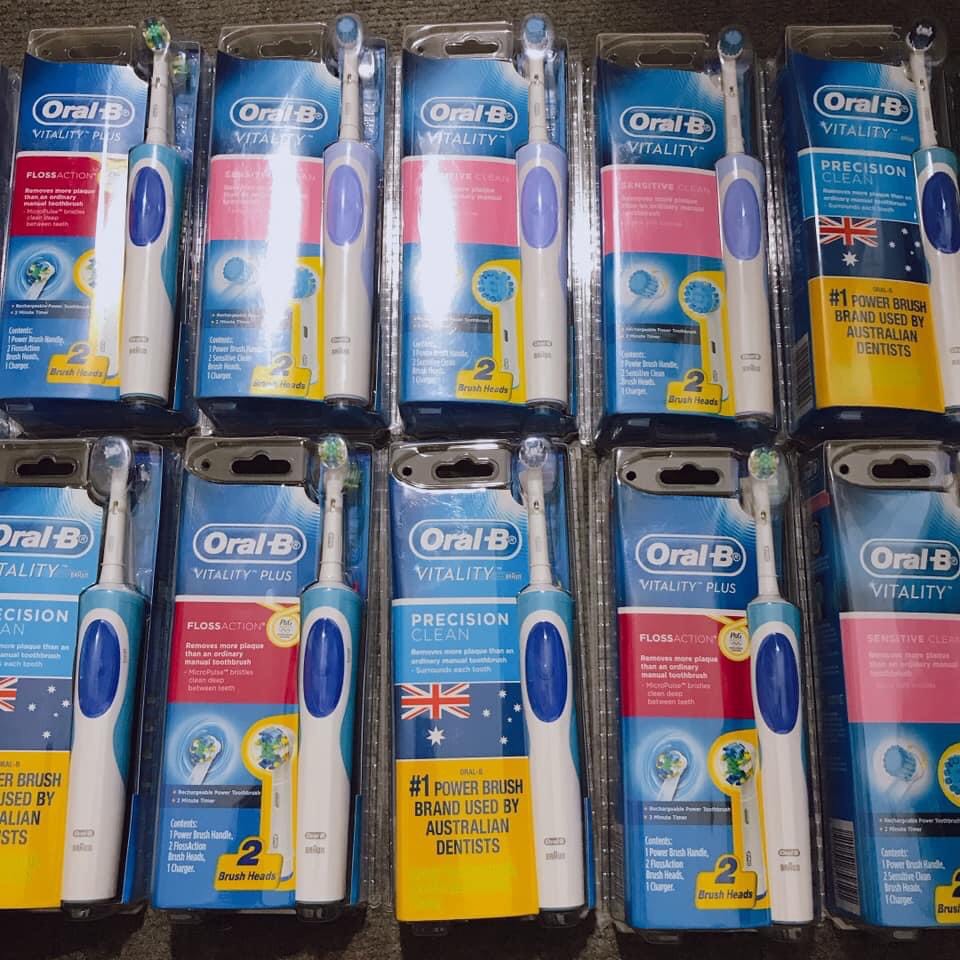 Bàn Chải Điện ORAL-B  ( bộ 2 đầu bàn chải)
