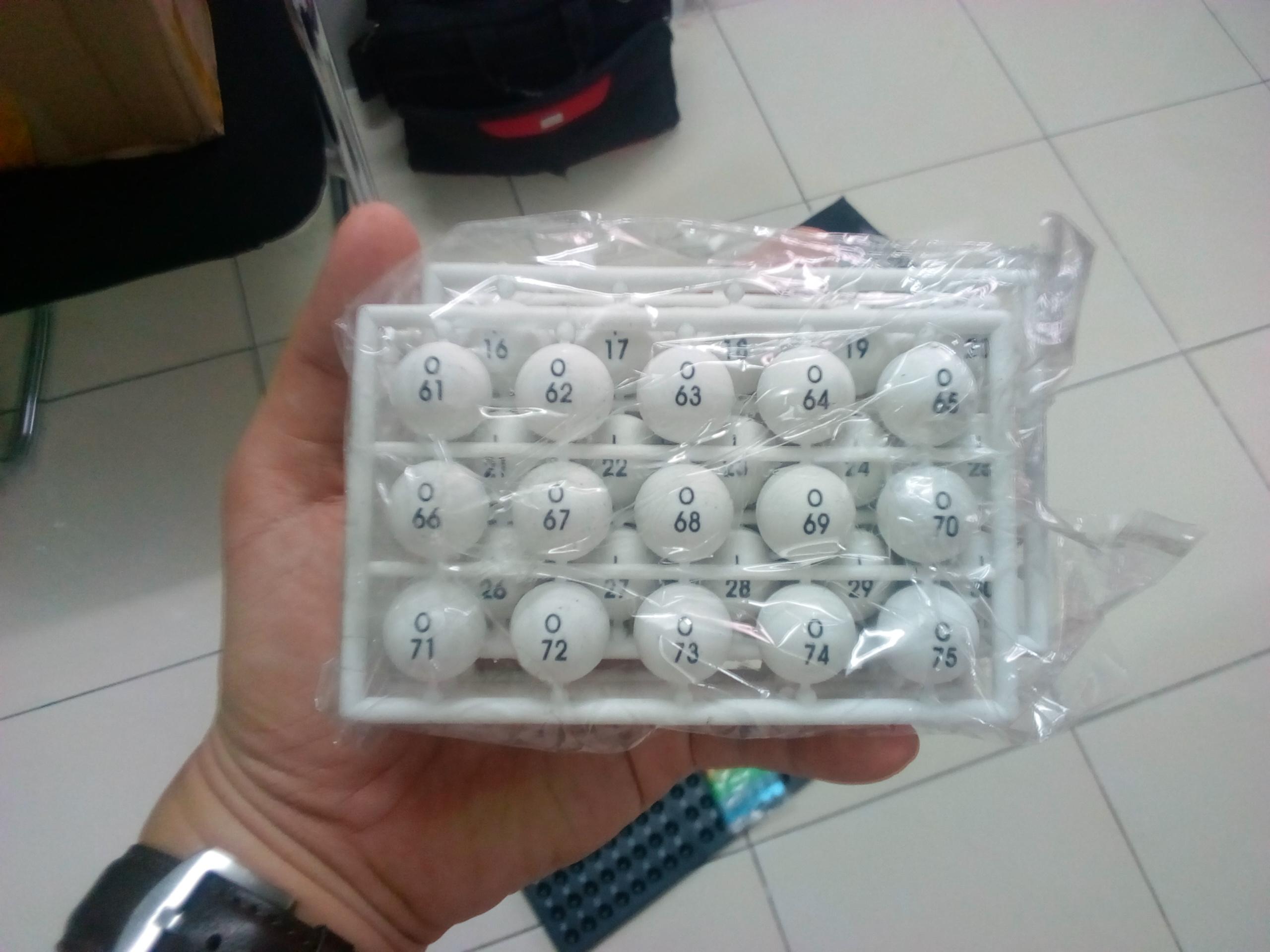 VÒNG QUAY LÔ TÔ BINGO - 75 Con Số